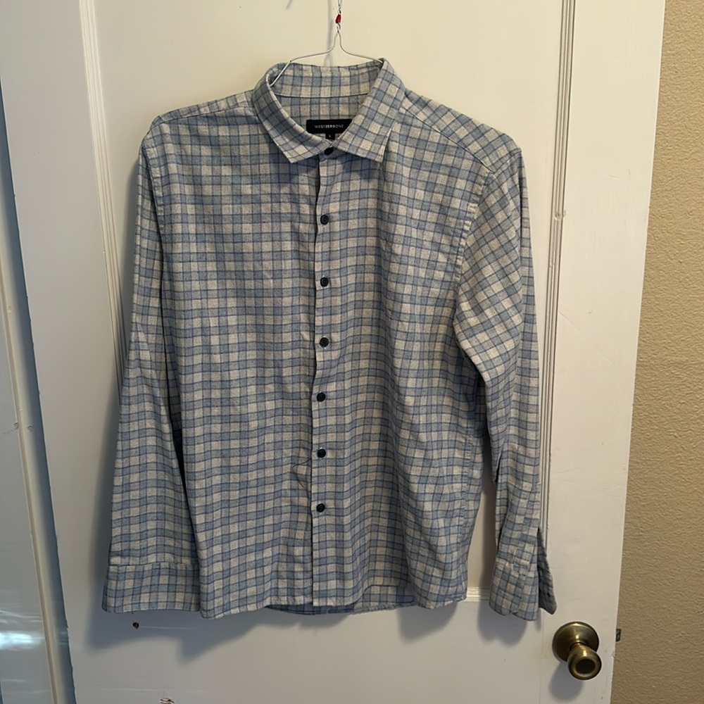 Westzeroone Checkered Long Sleeve (Large)